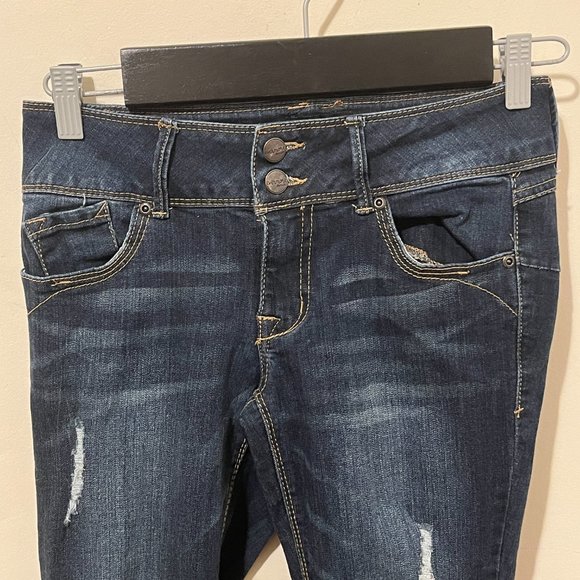 EVERMORE DENIM | Women's Jeans Blue Size 3 - Picture 3 of 6